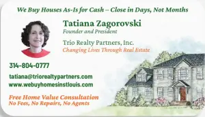 Tatiana Zagorovski - We Buy Houses in St. Louis