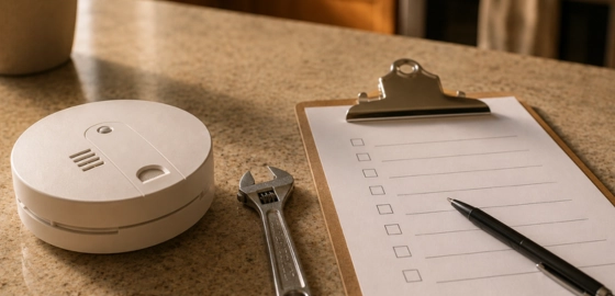 St. Louis occupancy inspection items — smoke detectors, handrails, electrical, basic code and safety checks
