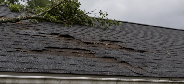 Selling a house with storm or wind damage as-is in Missouri Sell storm damaged house as-is Missouri — roof, wind, hail damage bought for cash, no repairs required