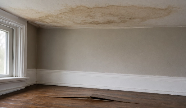 Selling a house with storm water damage as-is in St. Louis Storm water damage sell as-is St. Louis — ceiling stains and interior damage bought as-is for cash